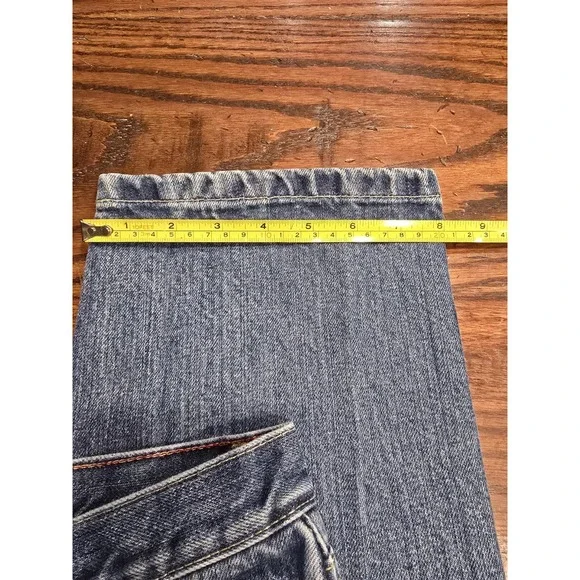 VTG Y2K Women's Tommy Hilfiger Straight Blue Jeans Size 4 EUC - Picture 3 of 11